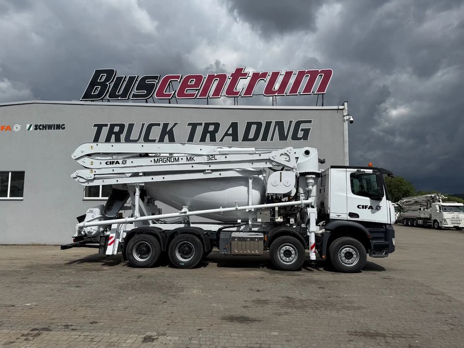 Mercedes-Benz Arocs 4140 CIFA MK 32 L / 9 m3  Pompogruszka CIFA 32 m
