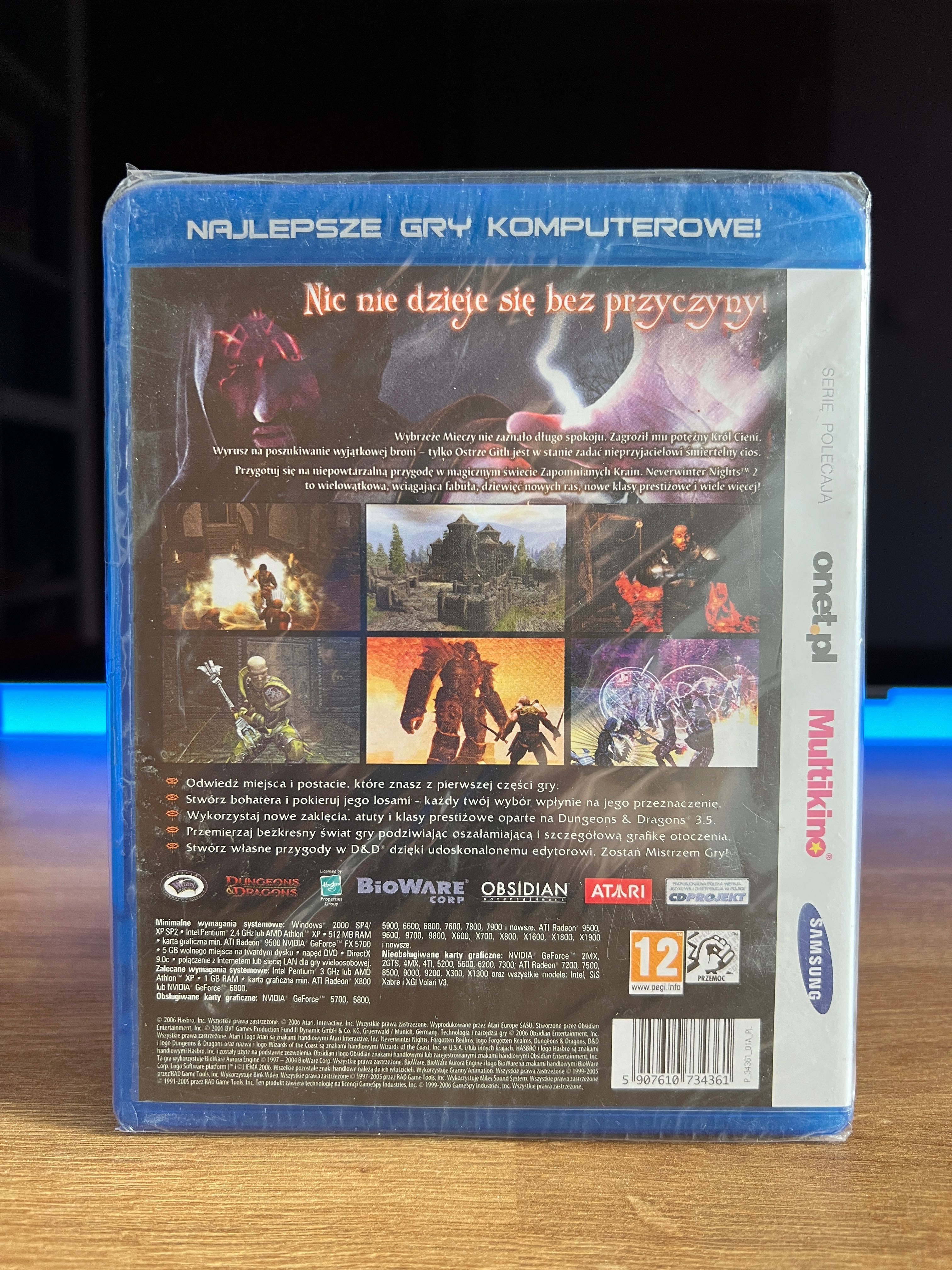 Neverwinter Nights 2 NOWY FOLIA (PC PL 2006) wydanie eXtra Klasyka