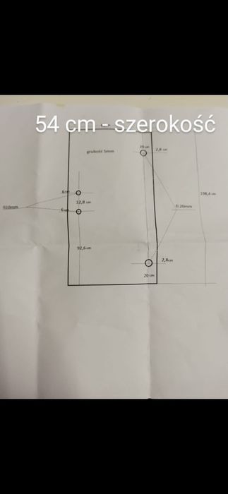 Szyba do kabiny prysznicowej KERMI