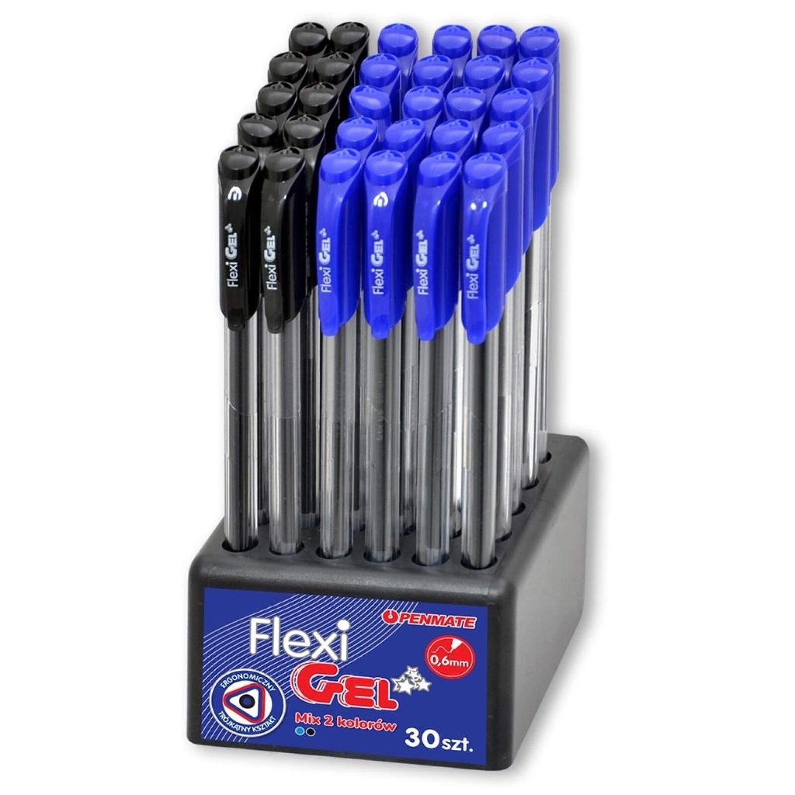 Długopis żelowy Flexi Abra Gel (30szt) PENMATE Penmate pudełko,