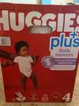 Памперси Huggies 4 plus+ 174 штуки