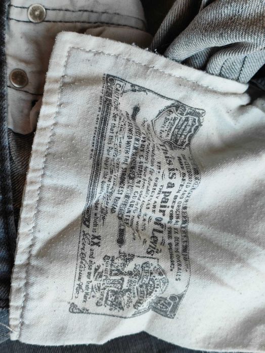 Джинси Levi's Premium 501® Original Fit Men's Jeans сірі W32L34