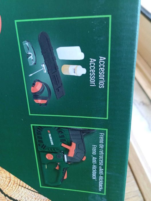 Motoserra gasolina Parkside nova com garantia