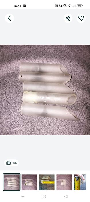 Rurki szklane klosze