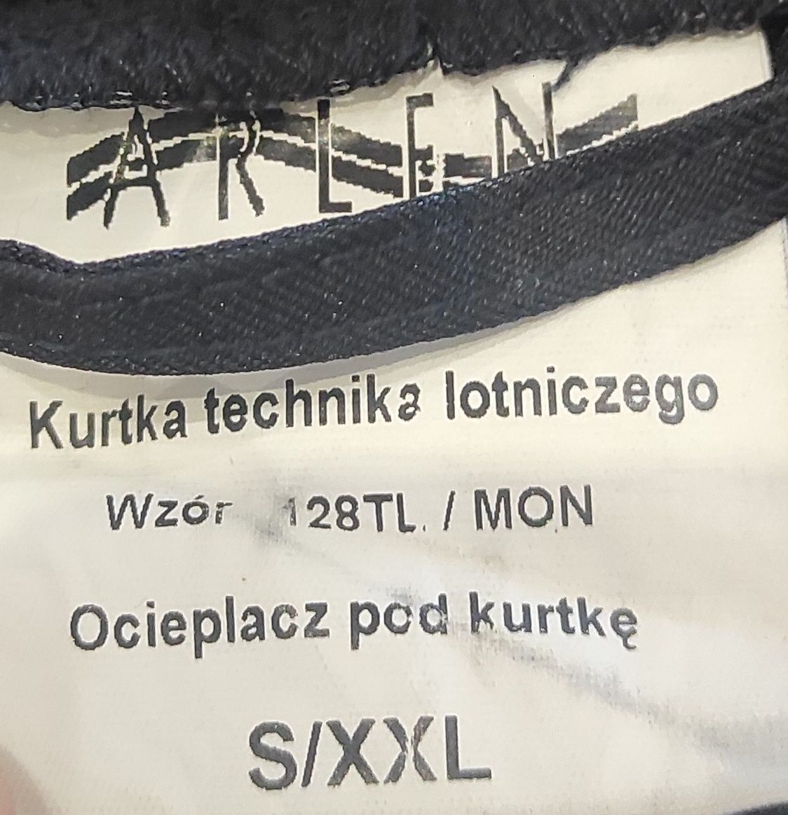 Kurtka technika lotniczego + ocieplacz wz. 128/TL rozm. S/XXL