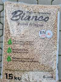 pelet pellet BIANCO jasny EN Plus A1