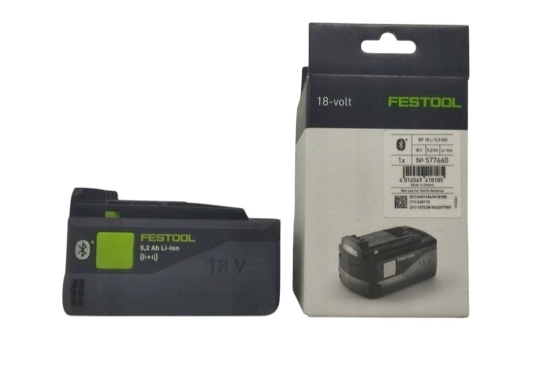 Akumulator Li-Ion Festool Li ASI 18 V 5,2 Ah Gw m-c