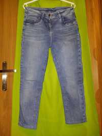 Spodnie jeansy 7/8 wzrost Ok 160.165