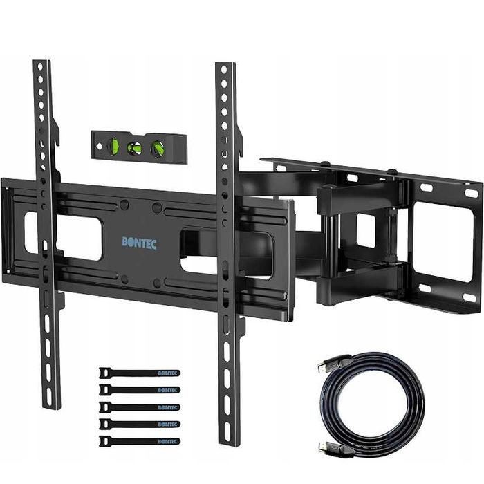 BONTEC MF-400EU obrotowy Uchwyt TV Ścienny 23-70 do 45kg + kabel HDMI