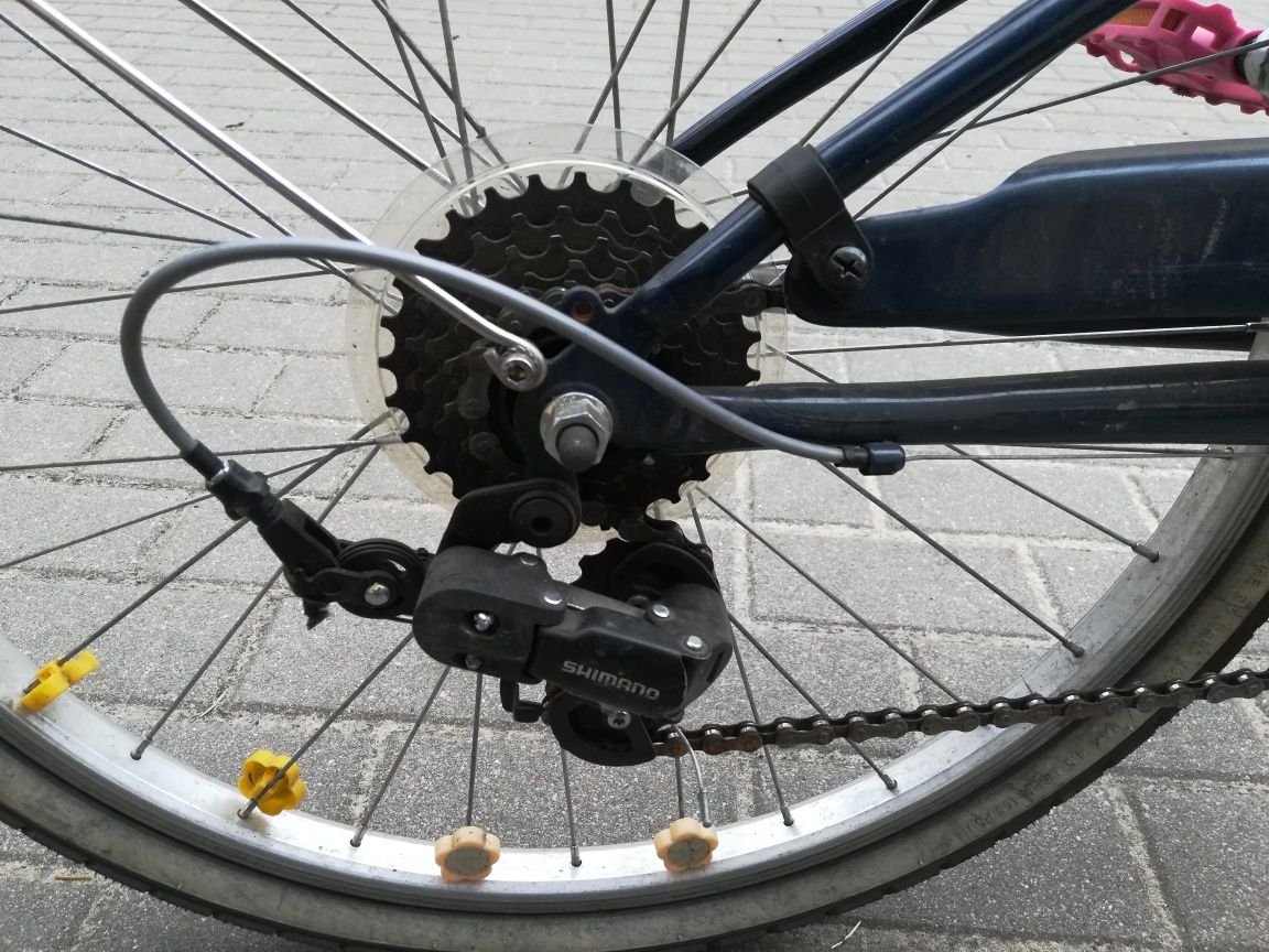Rower dla dziewczyncy 6 10 lat w idealnym stanie