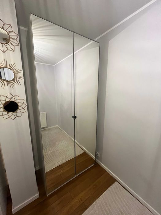 Szafa PAX IKEA Szklane Drzwi Szuflady