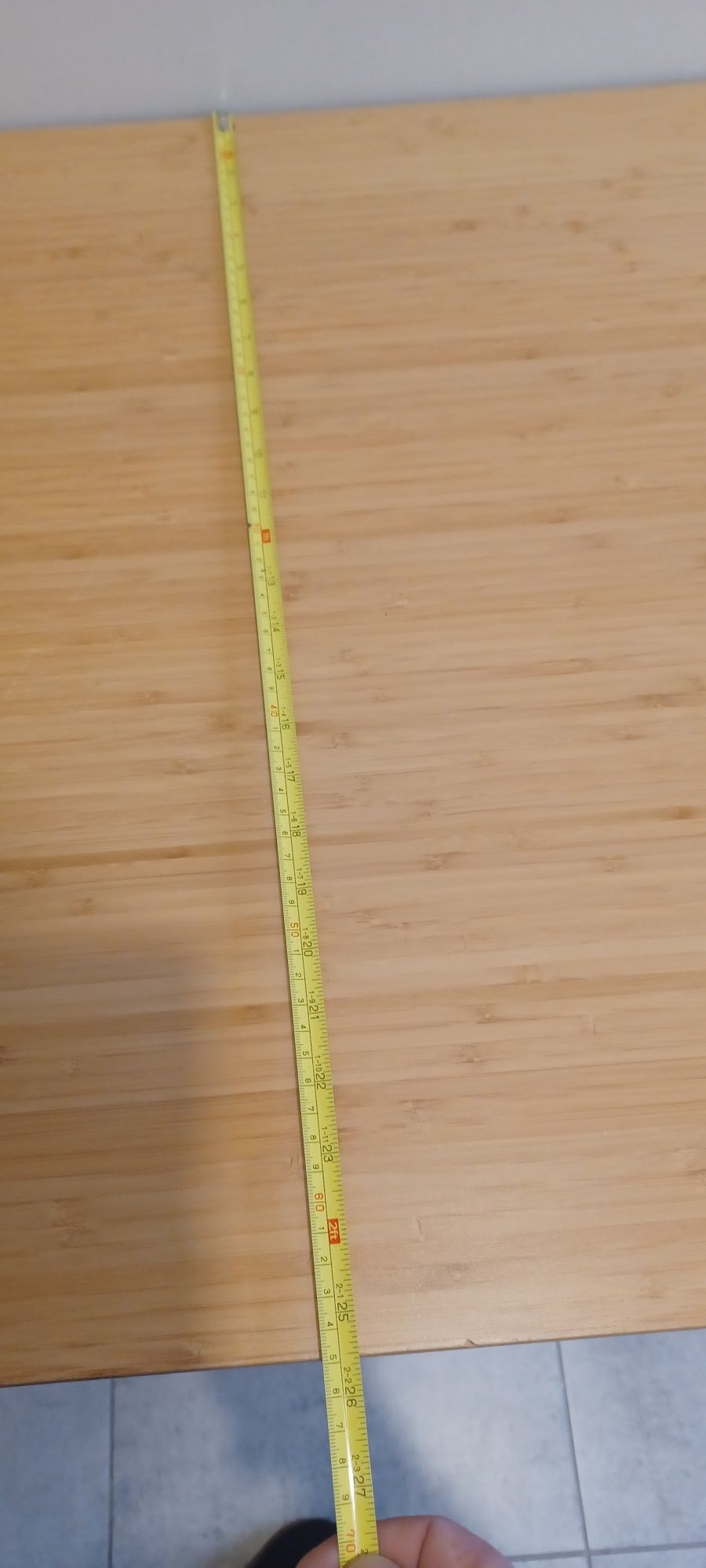 Stół bambusowy IKEA Hilver stan bdb- , lekki , wytrzymały