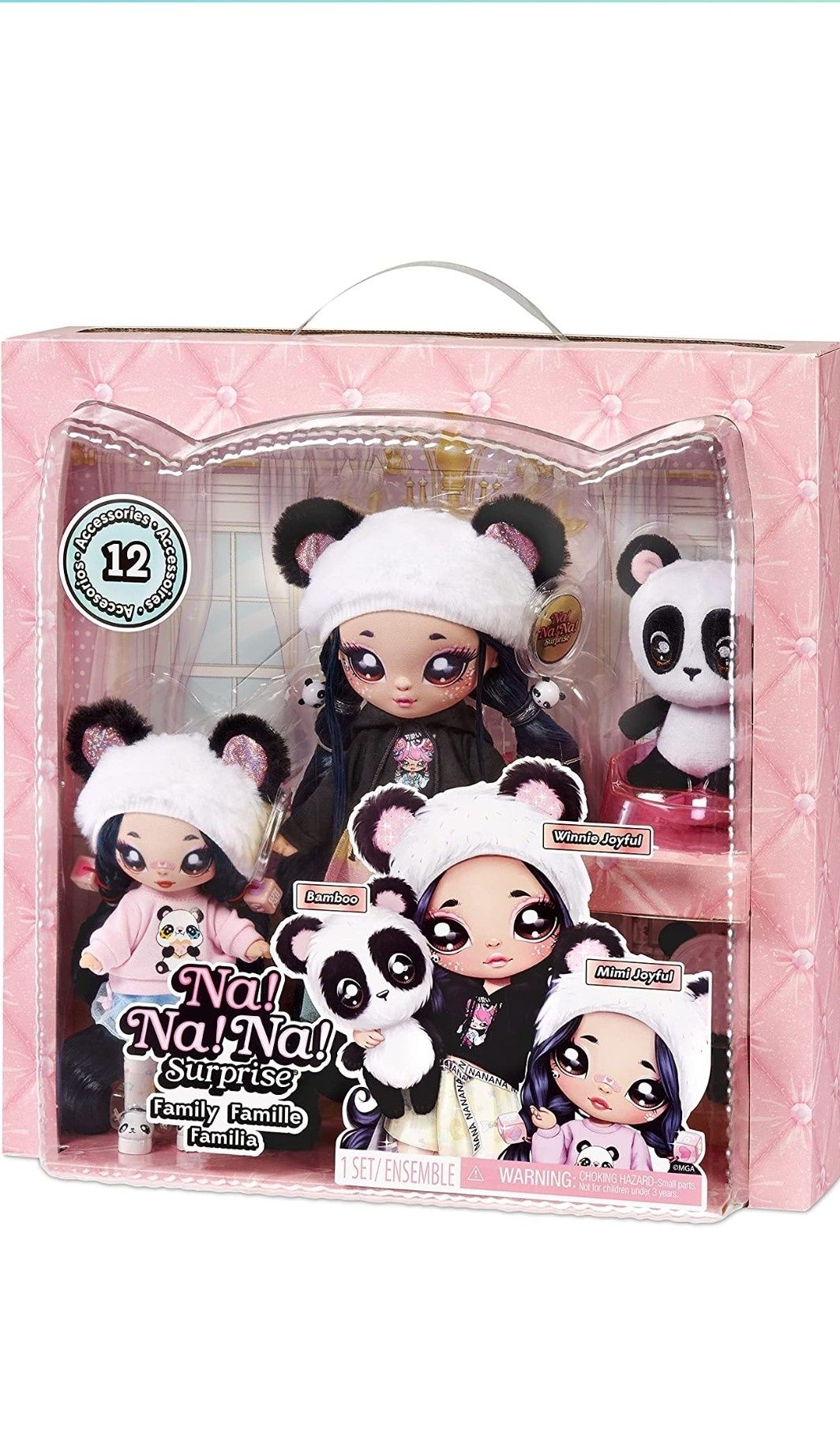 Nanana Na Na Na surprise Family Panda