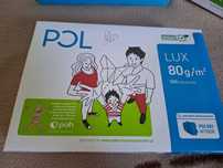 Papier ksero A4 POL LUX 80g - karton (5 ryz, 2500 kartek)