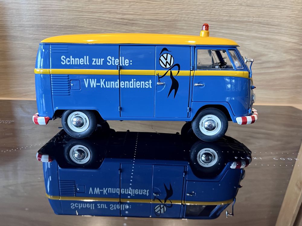 VW T1 furgon VW serwis Schuco 1:18