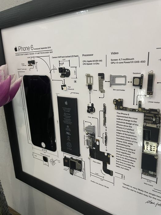 Дизайнерська картина iPhone 6/картина Айфон 6