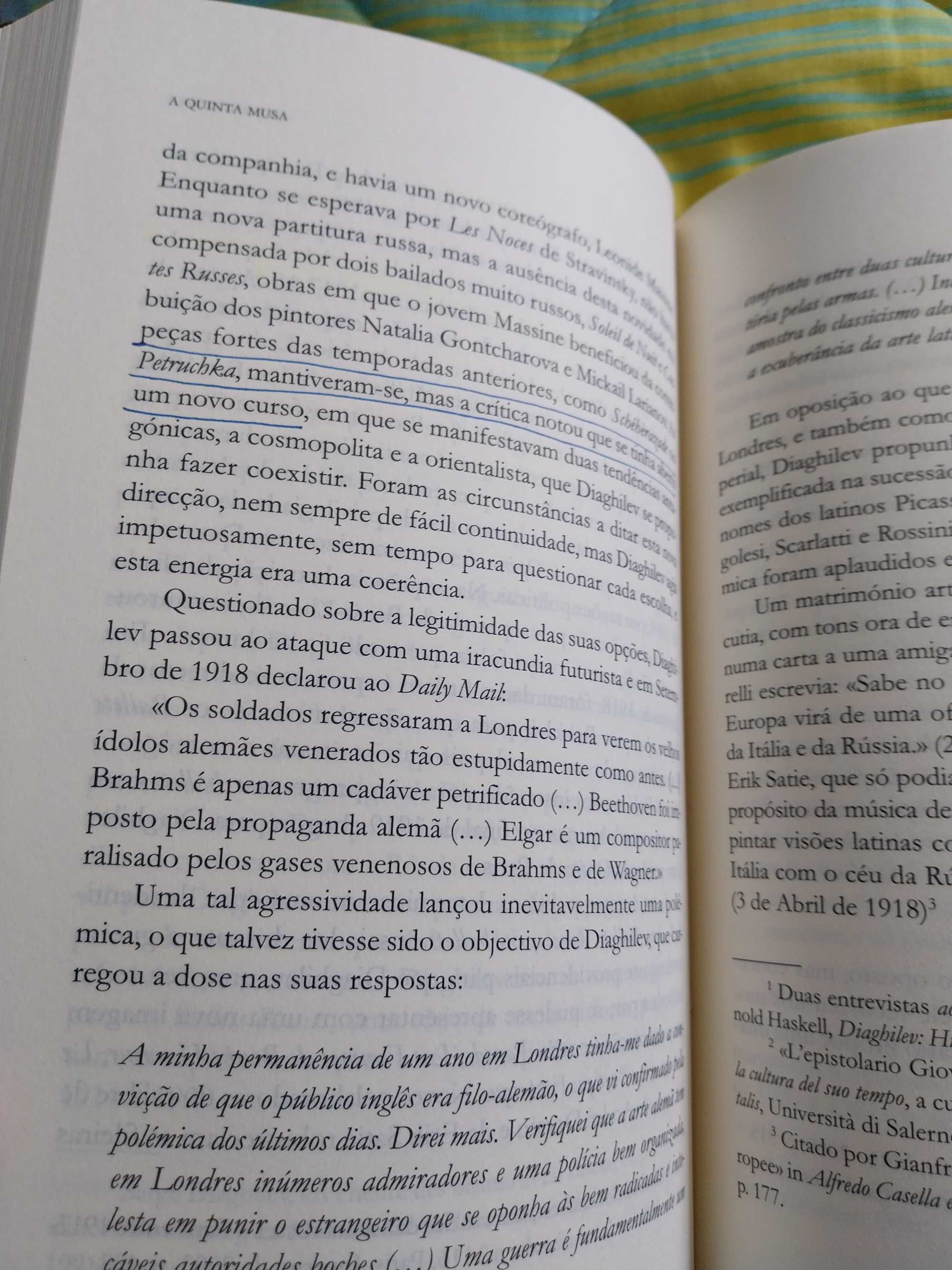 “A Quinta Musa”, José Sasportes (Imagens da História da Dança)