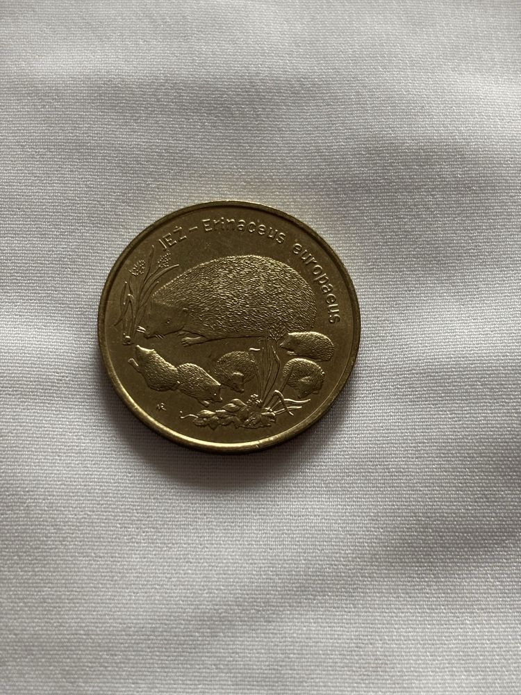 Moneta 2zł okolicznościowa Jeż