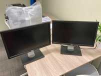 Dwa monitory Dell P2211Ht nie do zdarcia