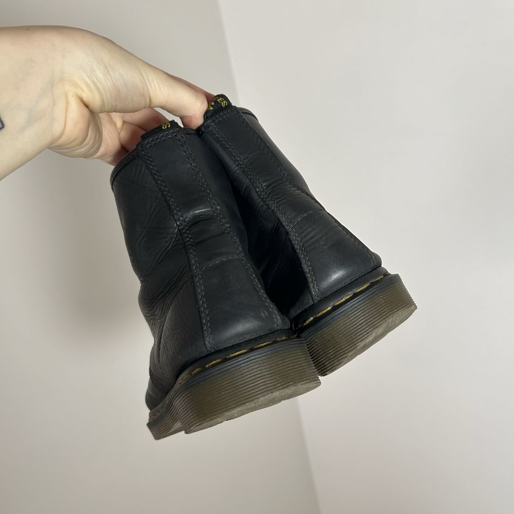 Dr martens 1460, greacy шкіра, шкіряни чоботи, 39-40р