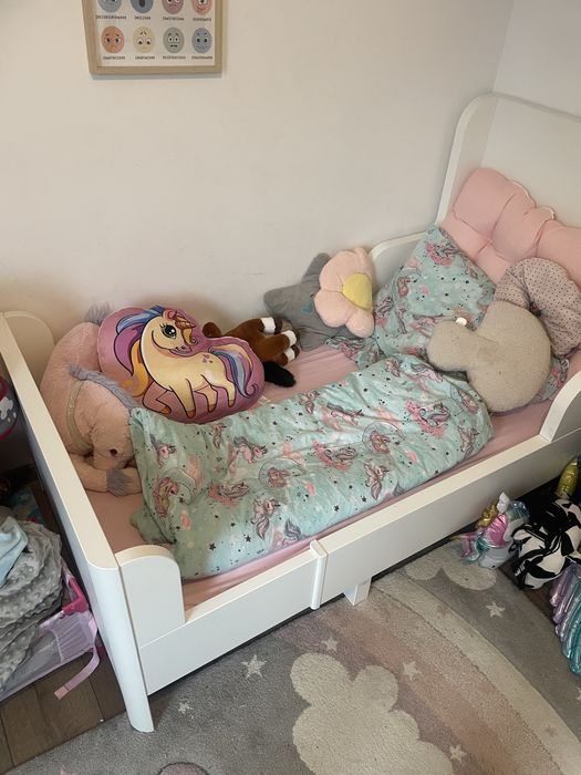 Łóżko ikea  białe