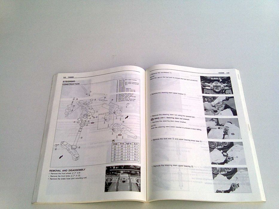 Manual Técnico Oficial Suzuki Bandit GSF 1200S - GSF 1200
