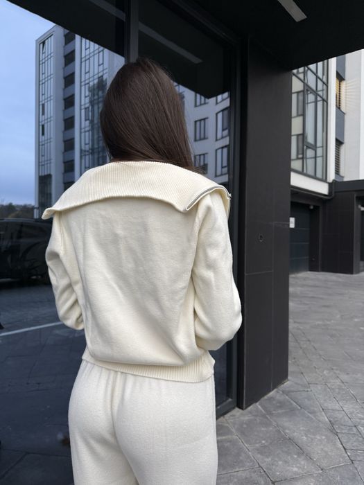 Теплий стильний костюм, костюм з бавовни