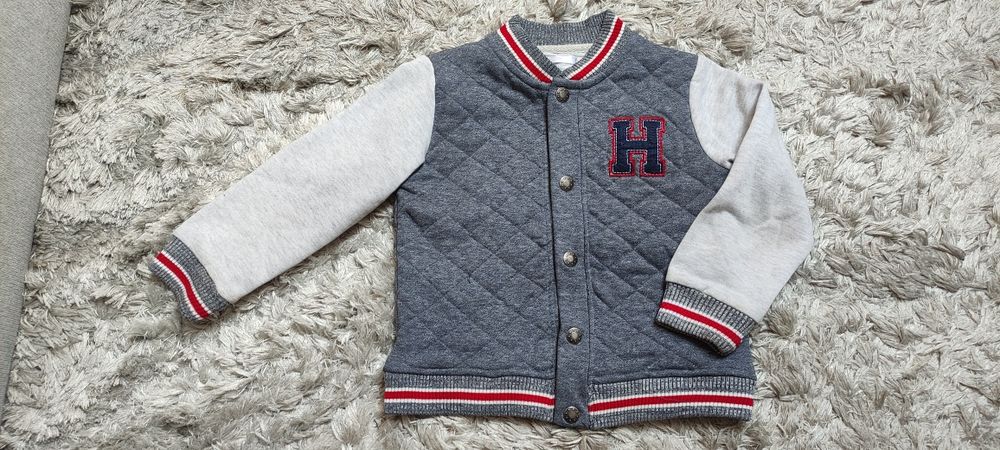 Bluza pikowana Ala kurtka dla chłopca jesień ciepła 104