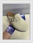 Chinelos Birkenstock Boston Bege - Tamanho 40