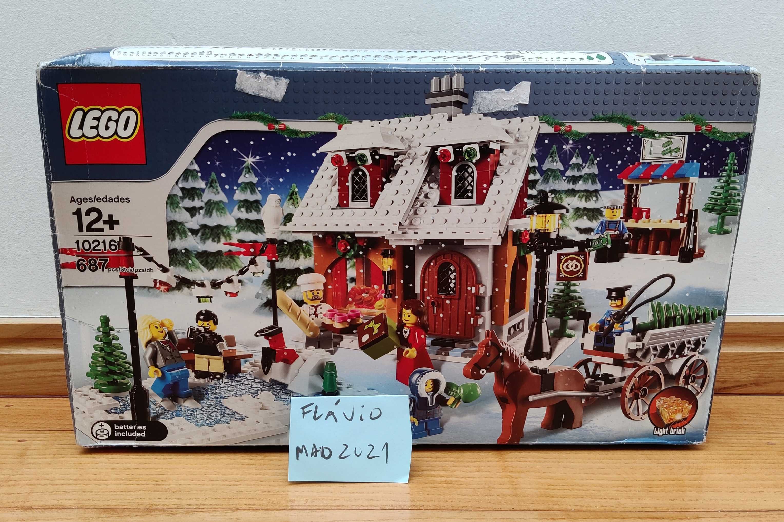 Sets LEGO Selados (Creator, Pirates e Winter Village)