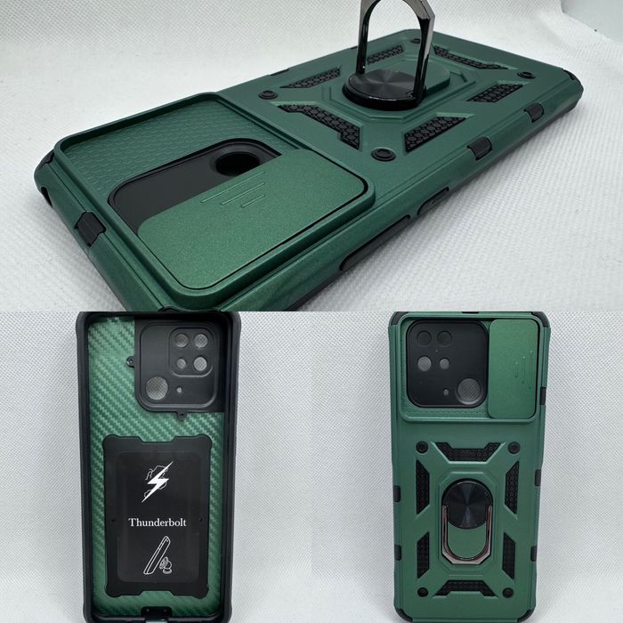 Противоударный чехол для Xiaomi Redmi 10c Poco C40 магнит и все другие