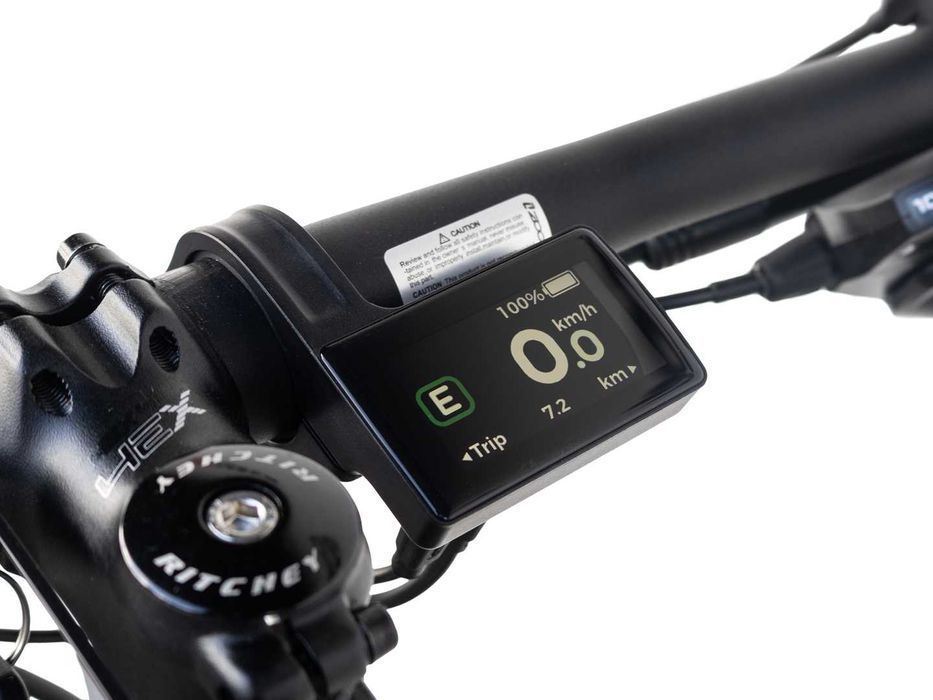 Piękny Rower elektryczny górski mtb męski damski 4ever bafang deore