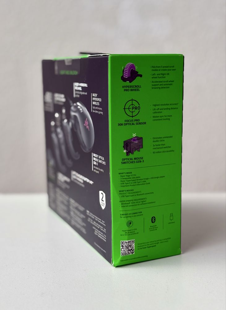 Ігрова миша Razer Naga V Pro MMO Wireless — Нова