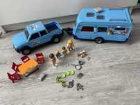 Playmobil auto pickup z przyczepą kempingową 9592