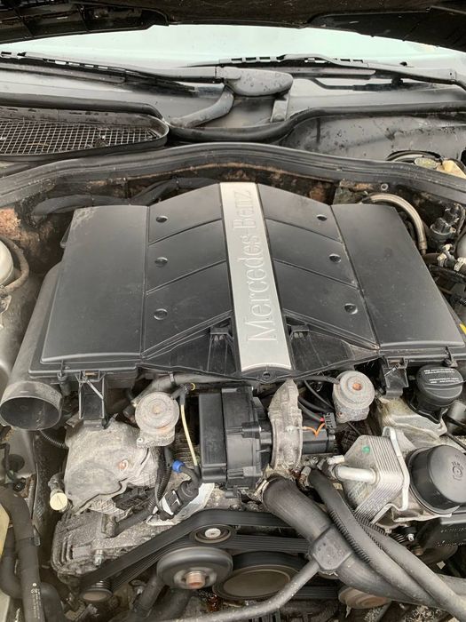 W220 3.2 автомат газ чорна шкіра