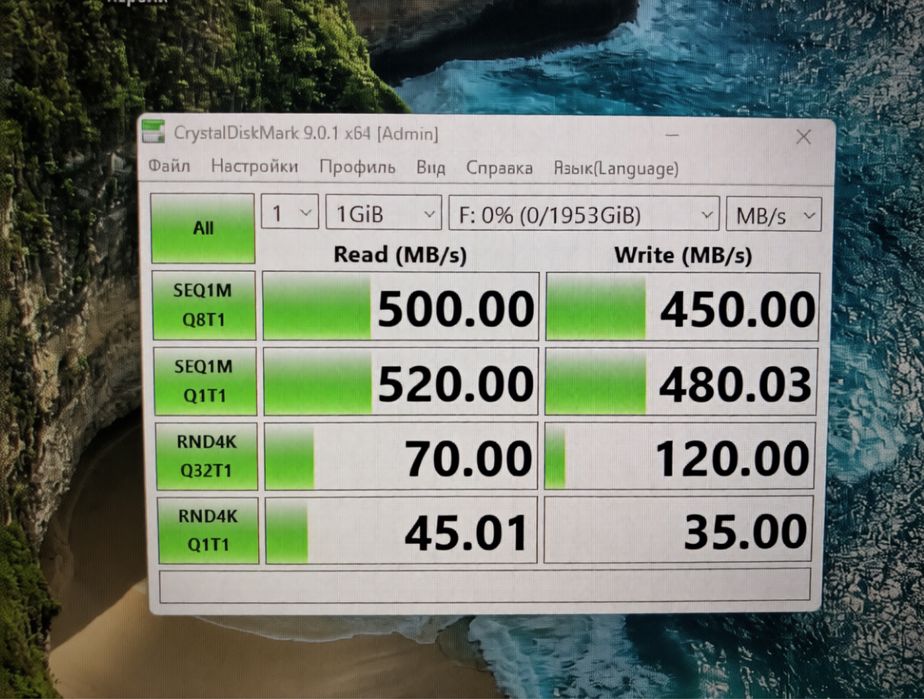 Ssd Внешний карман 2тб все работает