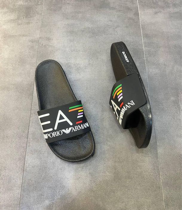 Чоловічі сланці шльопки тапки boss armani louis
