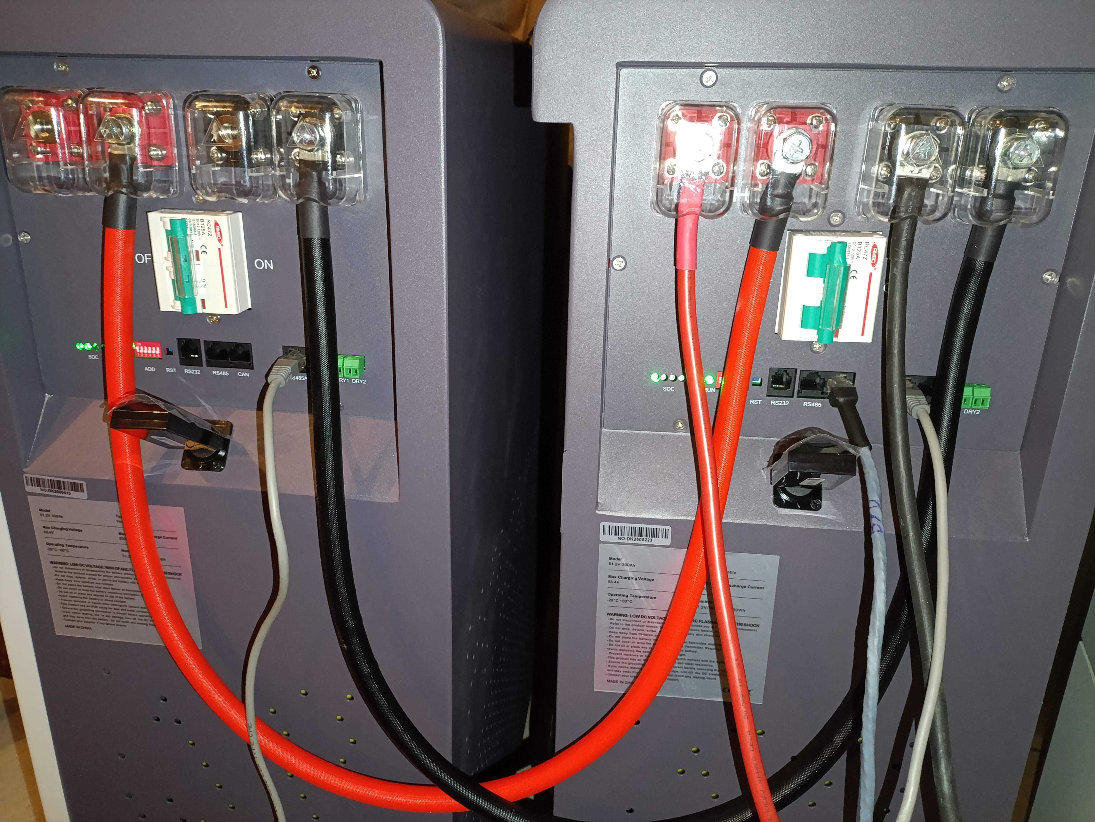 Bateria de Lítio 51,2V – 15 kWh com BMS Integrado (CAN/RS485)
