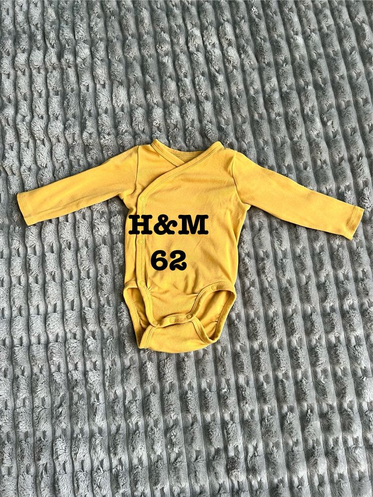 Дитячий одяг боді H&M 62/68