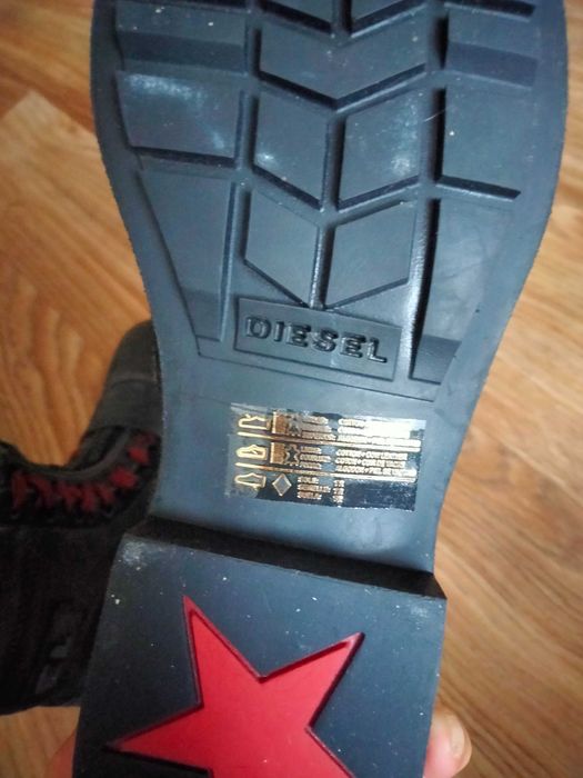 Шкіряні черевики diesel оригінал