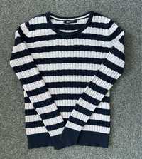 Dzianinowy prążkowany sweter Gina Tricot 36 s