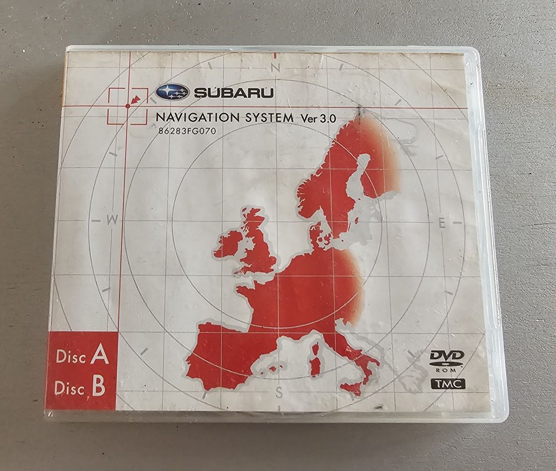 Płyty CD Subaru Forester Legacy