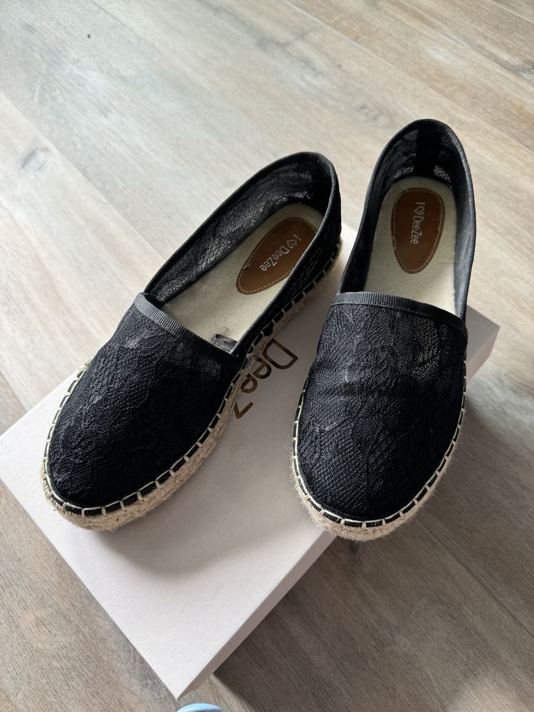 Espadryle DeeZee 38 czarne