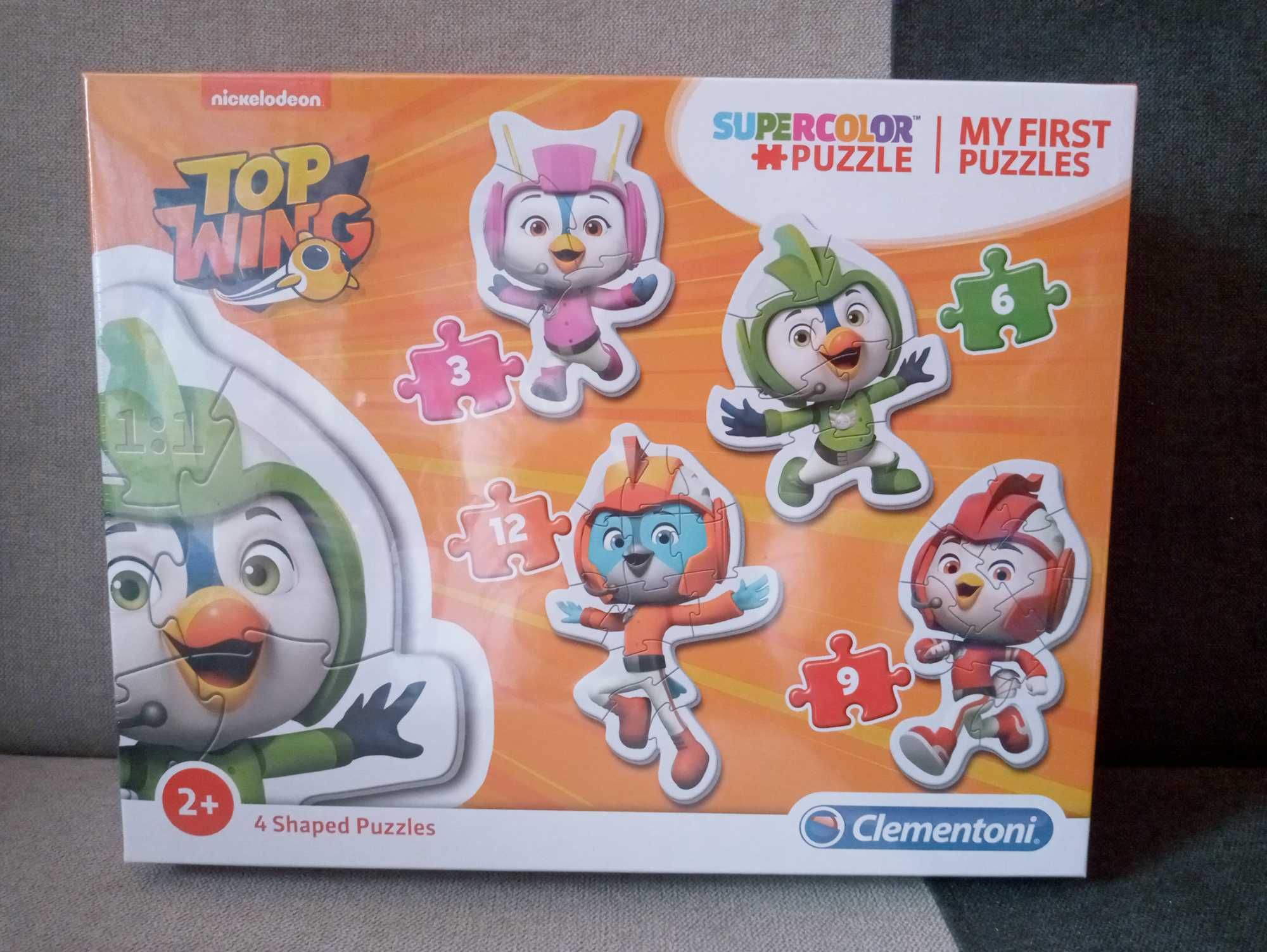 Puzzle Top Wings duże elementy 2+