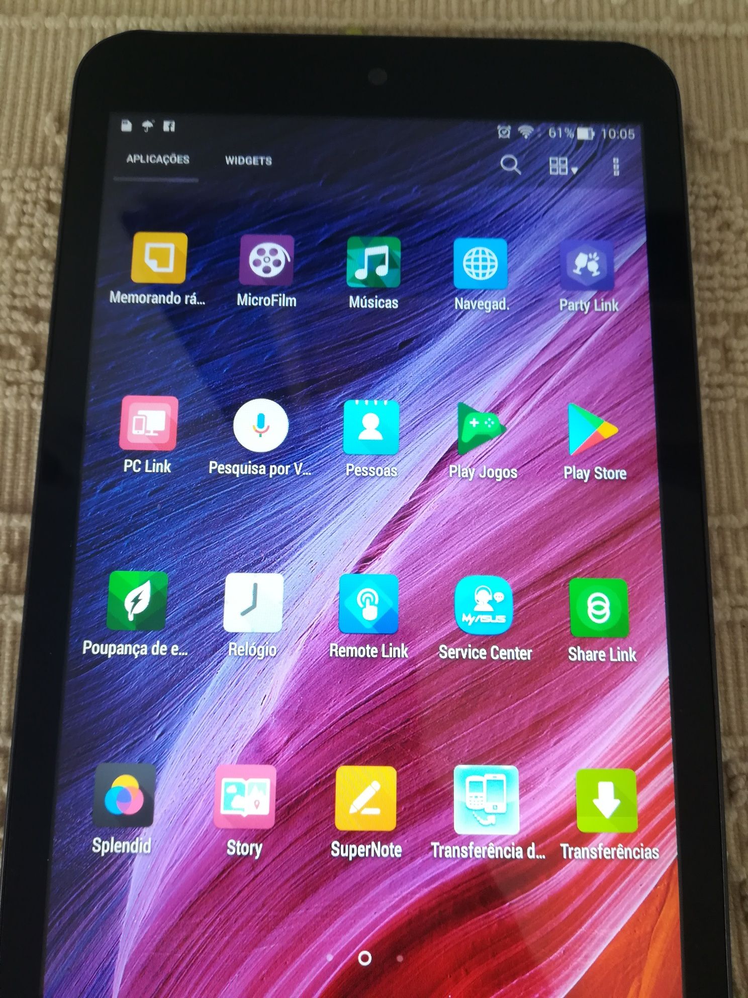 Tablet AZUS memo pad 8