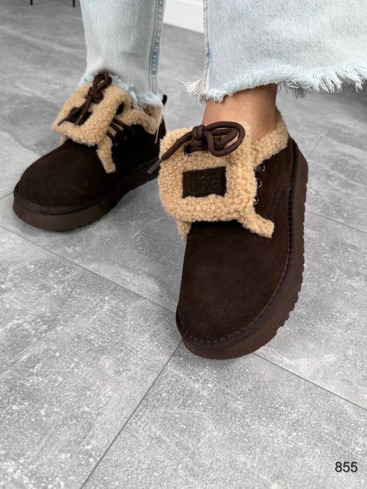 Жіночі шкіряні зимові черевики Лофери в кольорах