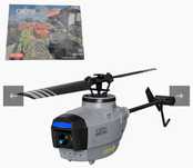 Helicóptero drone com câmera inteligencia artificial