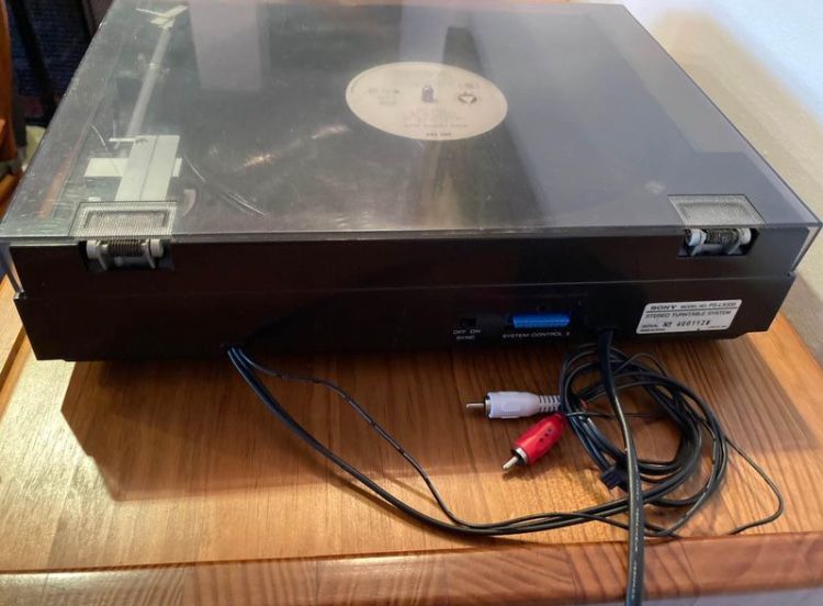 Gira discos vinil prato Sony PS-LX330