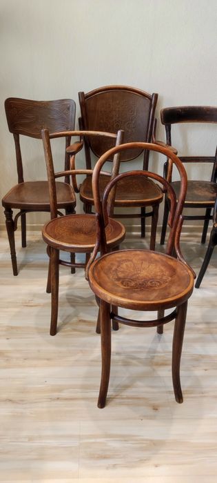 Стулья, венские  деревянные, гнутая мебель для дома.