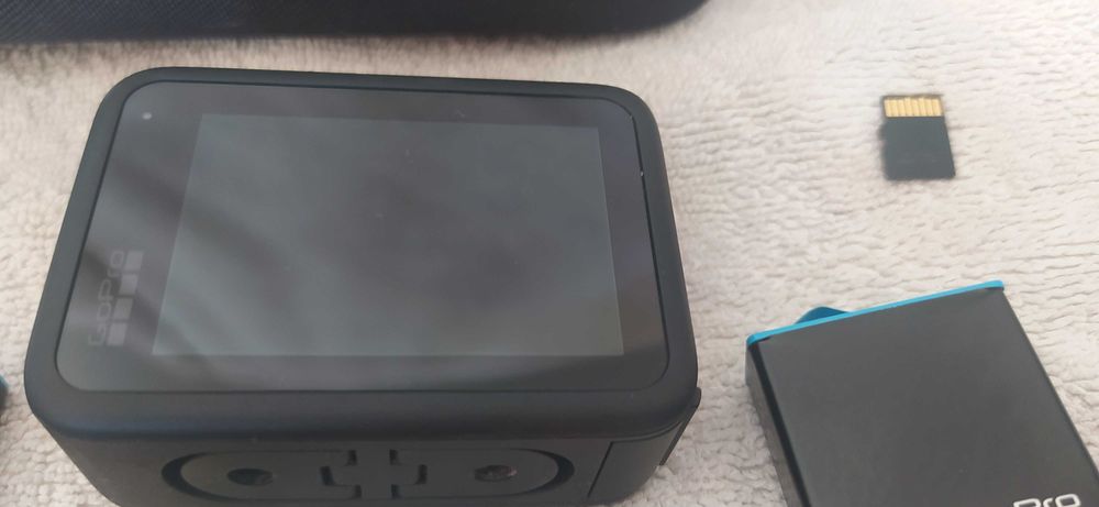 GoPro 9 como nova e acessórios